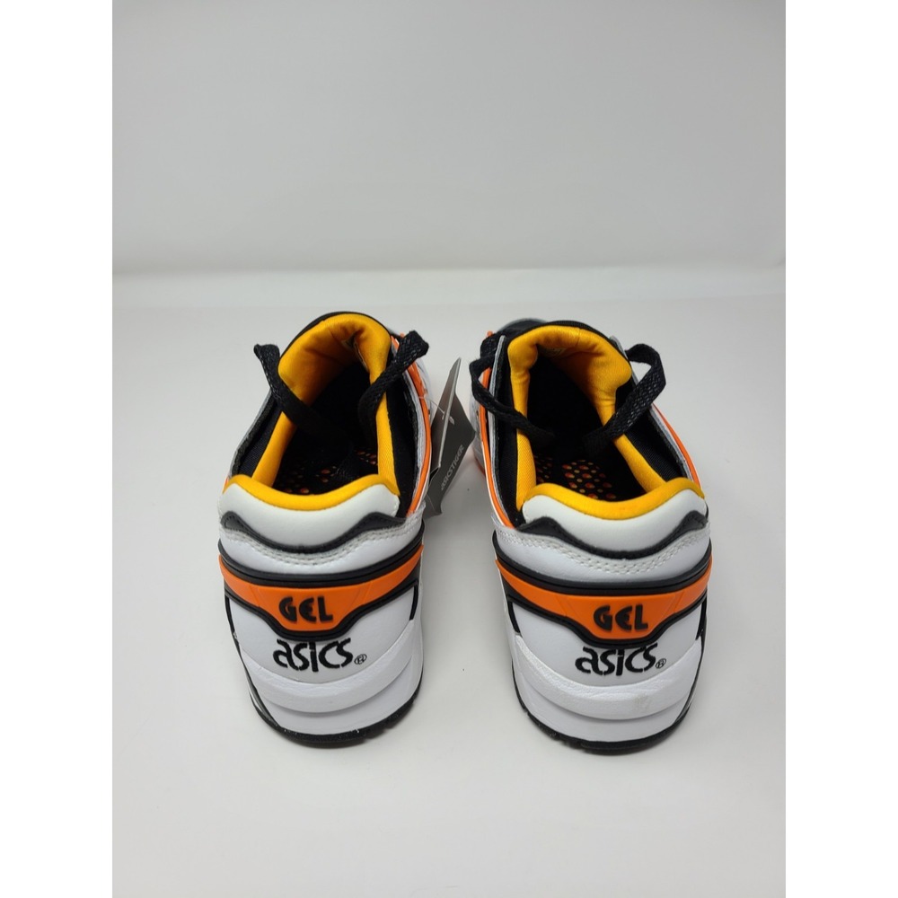 Asics Shoes Men 9.5 White Orange Gel Kayano Trainer Happy Chaos Sneaker 1191A200 - Picture 3 of 8